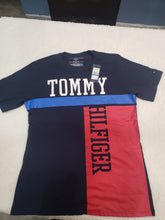 Load image into Gallery viewer, Navy Blue Tommy Tshirt- size 20 boys