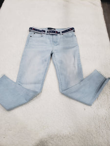 Tommy Hilfiger Belted Girls Jeans -size 10