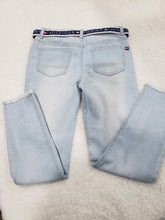 Load image into Gallery viewer, Tommy Hilfiger Belted Girls Jeans -size 10