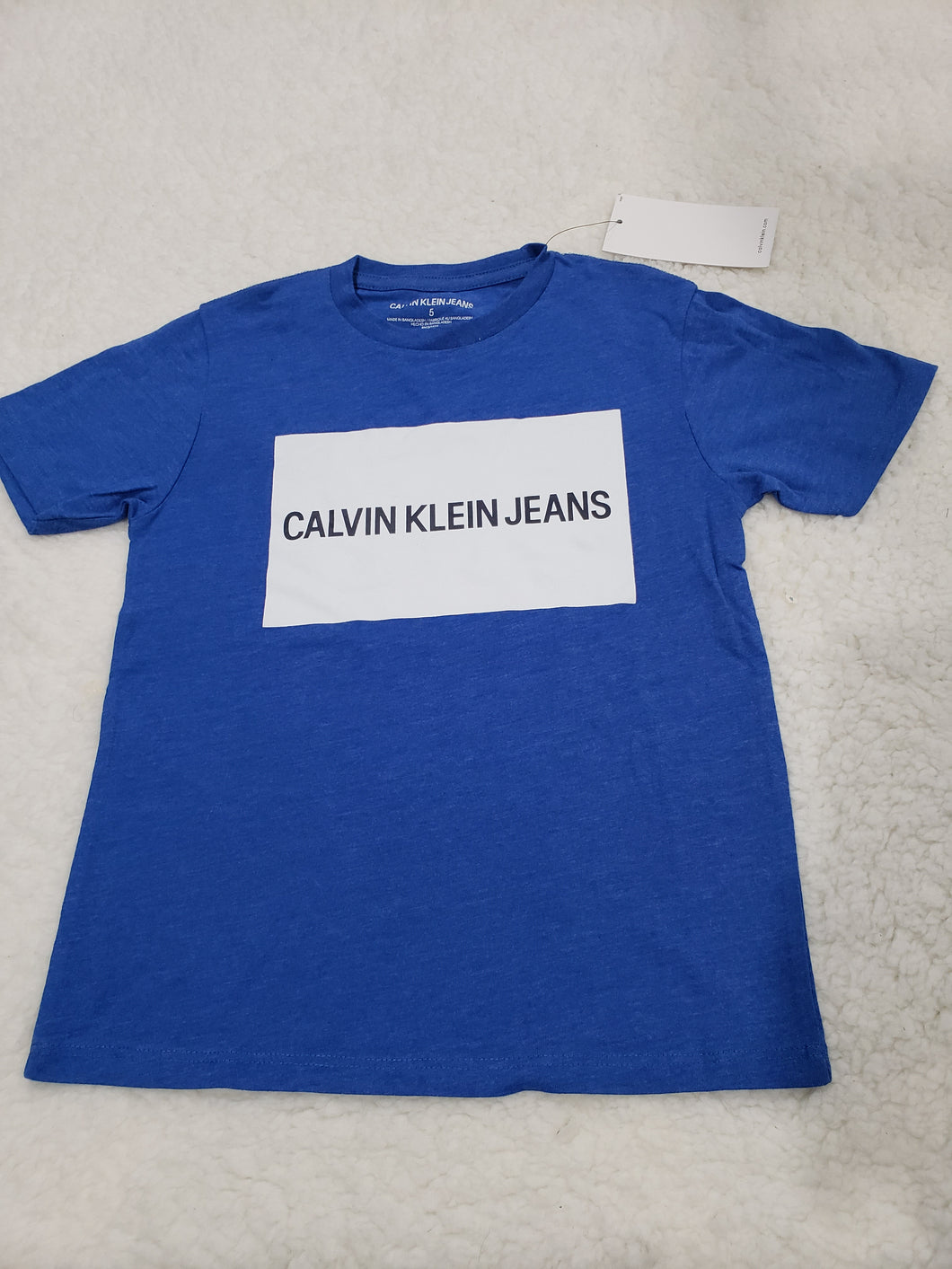 Calvin Klein Boys tshirt 5t Blue