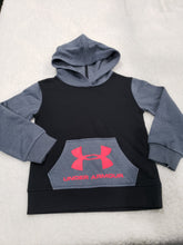 Load image into Gallery viewer, Under Armour boys Hoodie LS 5t Greymulti