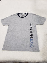 Load image into Gallery viewer, Calvin Klein Boys tshirt 5t Grey ltr