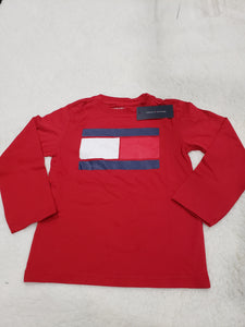 Boys Red TH longsleeve tshirt 5t