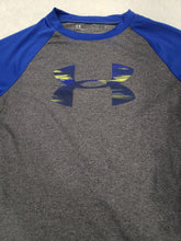 Load image into Gallery viewer, Under Armour boys top LS 5t Grey multi