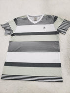 Calvin Klein Boys tshirt 5t white/grey multi