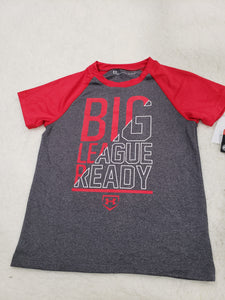Under Armour boys top 5t Grey/red