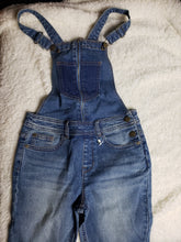 Load image into Gallery viewer, Girls Tommy Overalls _Jeans size 8/10