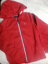 Load image into Gallery viewer, Tommy Hilfiger Red Unisex Kids 8/10 Hoodie